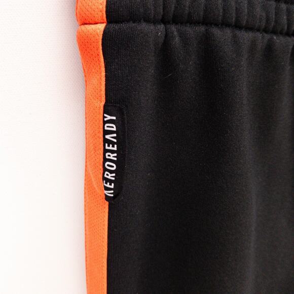 Adidas Harden Jogger Pants Men’s XL (Fits 29W) Black Cropped Multicolor Stripe - Picture 8 of 13